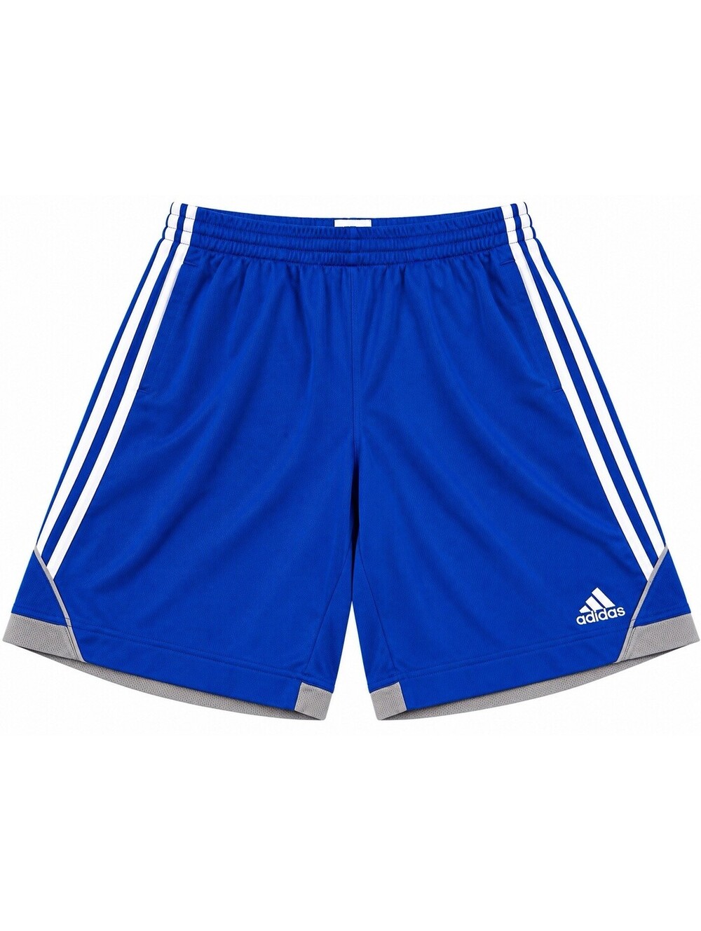 Adidas Youth XL 18/20 Basketball Shorts Blue 3 Stripe Athletic Gym Boys